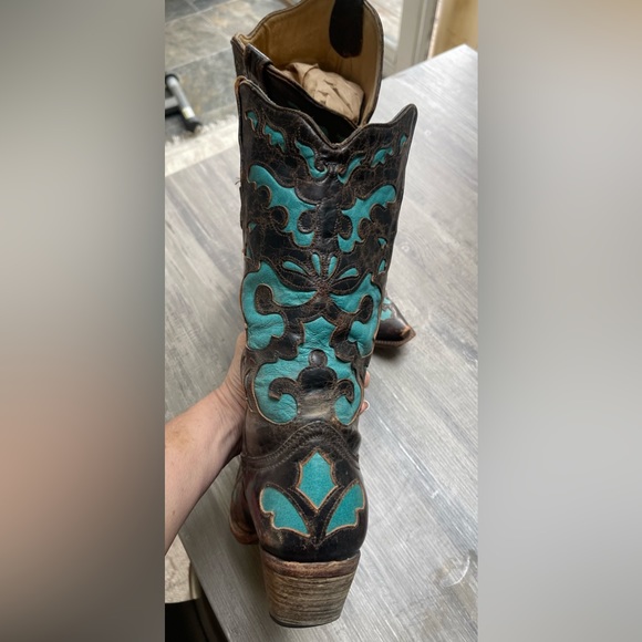 A RARE VINTAGE stunner! Cowboy Boots! - Picture 6 of 11